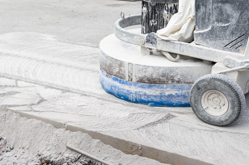 Mechanical Grinding on Concrete
